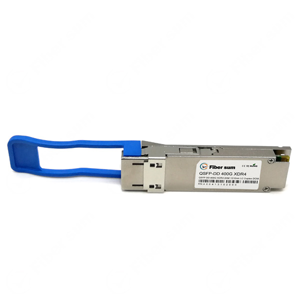 Cisco QDD-400G-XDR4-S Compatible QSFP-DD 400GBASE-DR4 2KM 1310nm LC Duplex Connector SMF DOM MSA Compliant